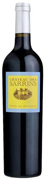 Chateau des Sarrins ROUGE GRANDE CUVÉE- Côtes de Provence AOP